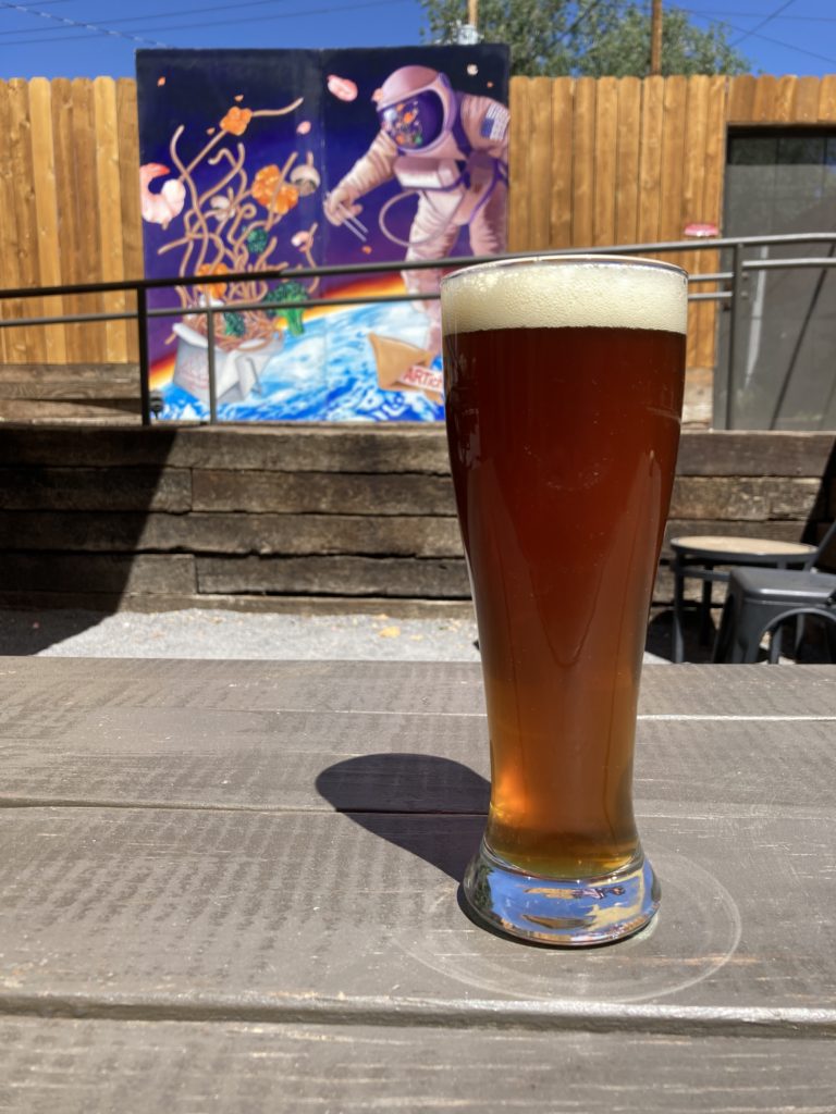 pint of Lucha Lagre Mexican Style Dark Lager